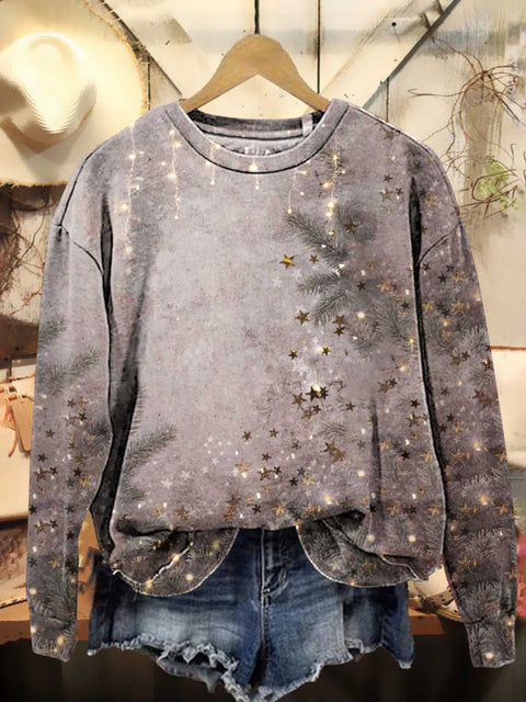 Christmas Casual Sweatshirt Multicolor / S
