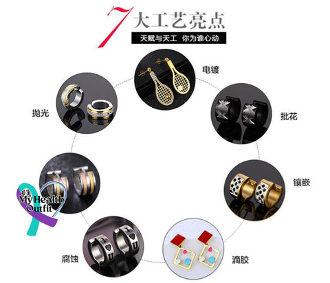 Christmas Snowflake Earrings