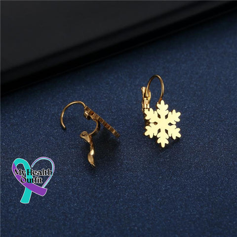 Christmas Snowflake Earrings