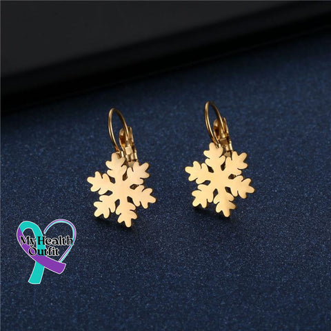 Christmas Snowflake Earrings