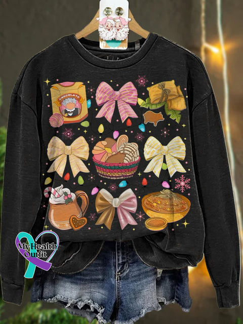 Christmas Tis The Season Mexican Casual Sweatshirt Black / S