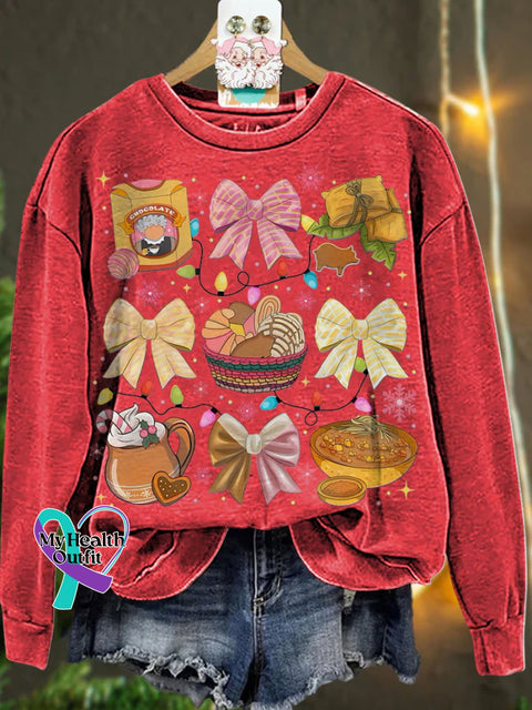 Christmas Tis The Season Mexican Casual Sweatshirt Red / S