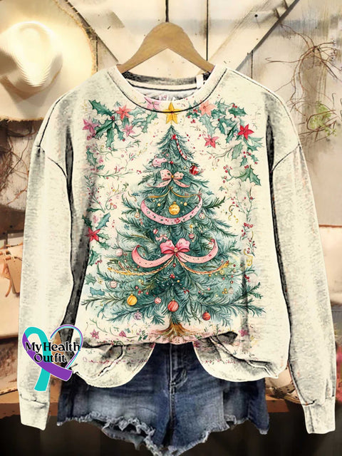 Christmas Tree Casual Sweatshirt