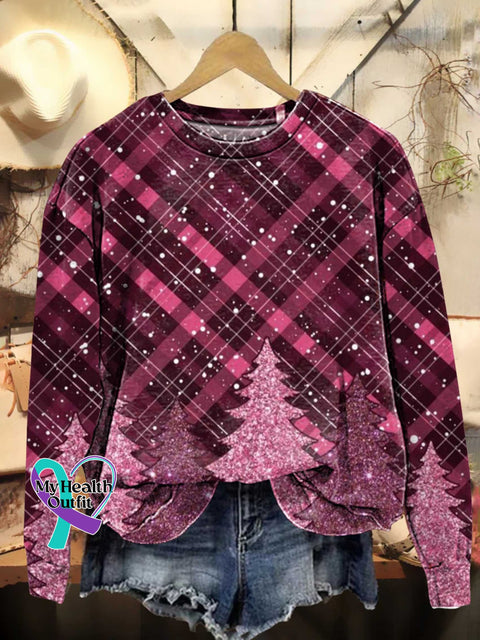 Christmas Tree Casual Sweatshirt Multicolor / S