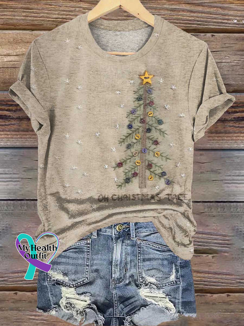 Christmas Tree T-shirt Multicolor / S