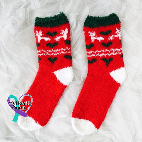 Cute Cozy Soft Christmas Socks