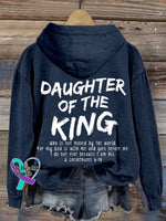 Daughter Of The King Who Is Not Moved By World For My God With Me And Goes Before I Do Fear