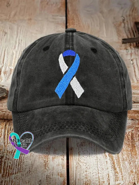 Diabetes Awareness Art Hat Black / Onesize