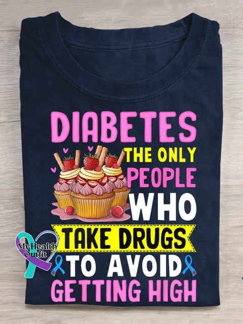 Diabetes Awareness T-shirt Blue / S