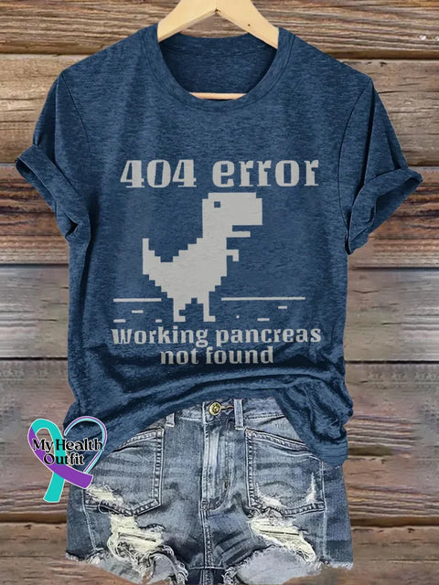 Diabetes Awareness T-shirt Blue / S