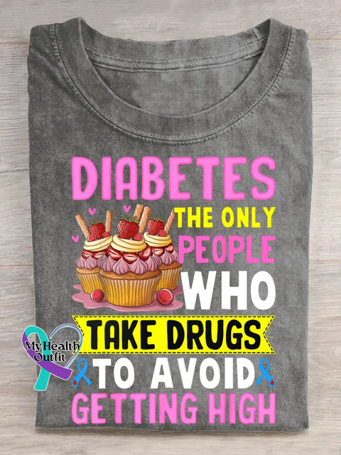 Diabetes Awareness T-shirt Grey / S