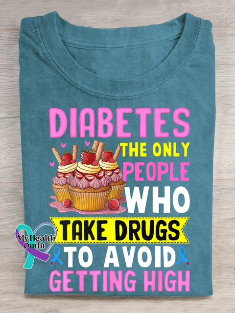 Diabetes Awareness T-shirt LightBlue / S