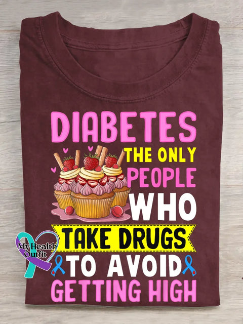 Diabetes Awareness T-shirt Red / S