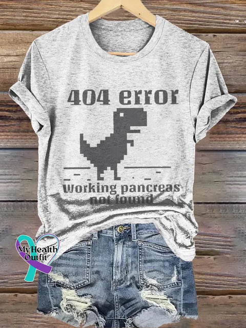 Diabetes Awareness T-shirt White / S