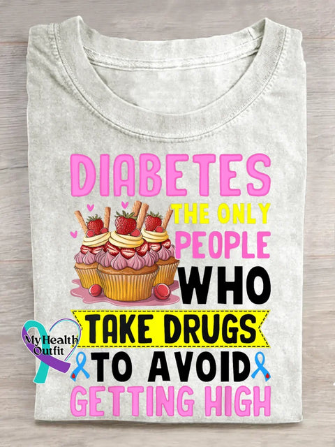 Diabetes Awareness T-shirt White / S