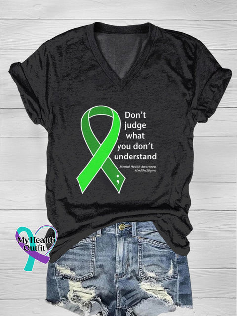 Don’t Judge What You Understand Casual T-Shirt Black / S