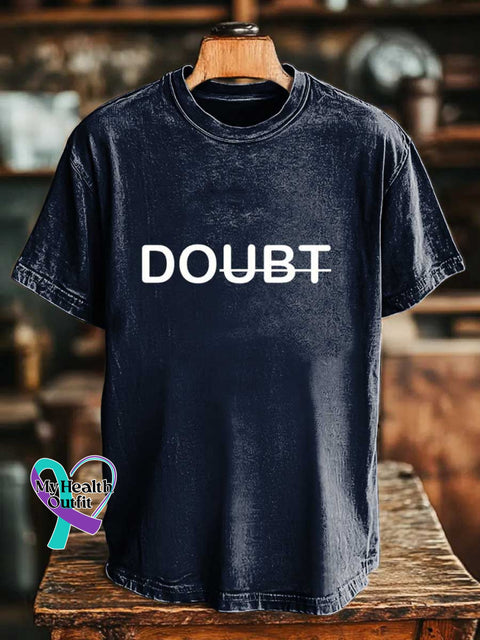 DOUBT DO T-shirt Blue / S
