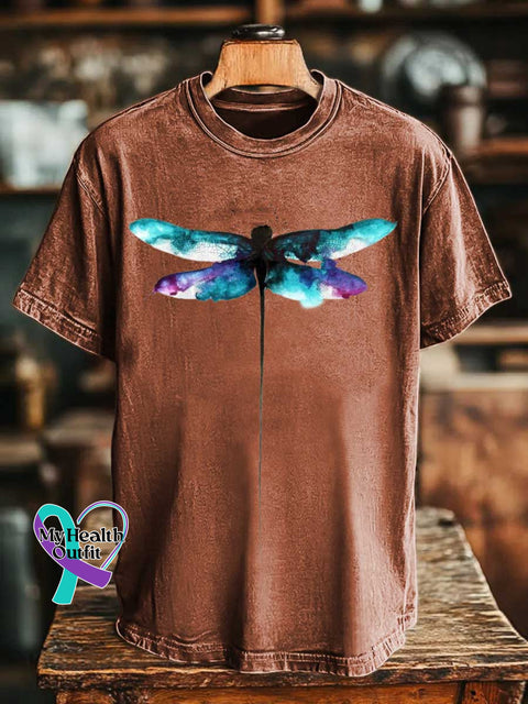 Dragonfly SUICIDE PREVENTION AWARENESS T-shirt Orange / S