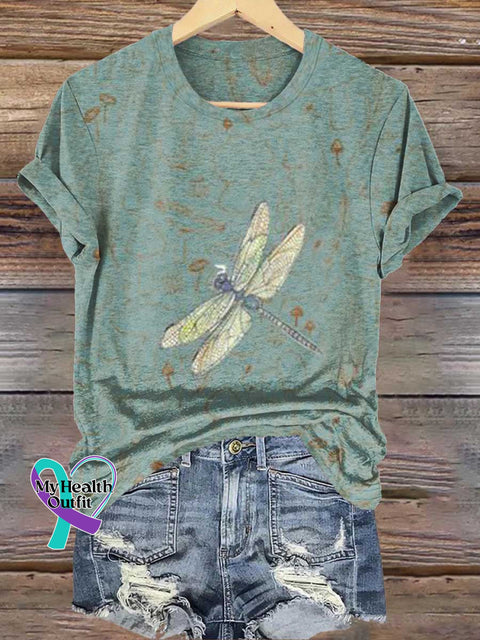 Dragonfly T-shirt Multicolor / S
