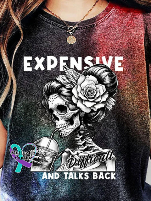 Expensive Difficult And Talks Back Mom Life Art T-Shirt