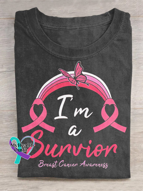 Focus On Breast Cancer Memorial T-Shirt Black / S