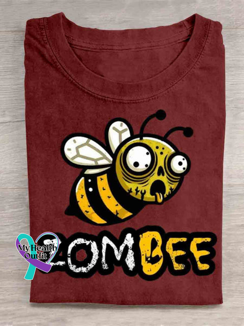 Funny Bee T-shirt Red / S