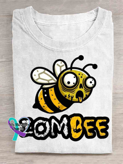 Funny Bee T-shirt White / S