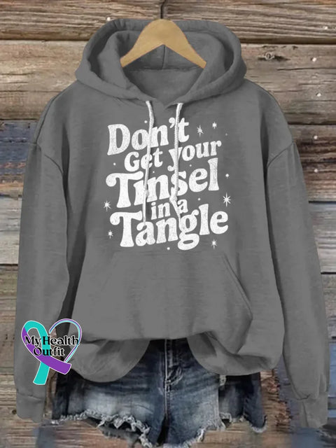 Funny Saying Art Print Casual Hoodie Sweatshirt Grey / S