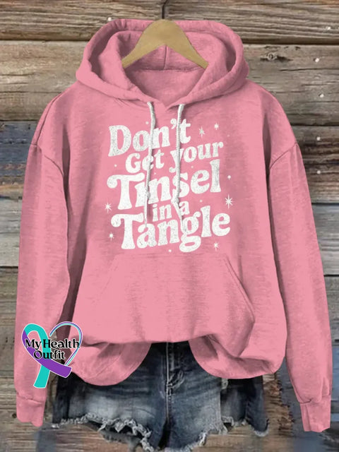 Funny Saying Art Print Casual Hoodie Sweatshirt Pink / S