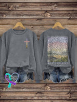 God Turns Broken Pieces Into Masterpieces Casual Sweatshirt Grey / S