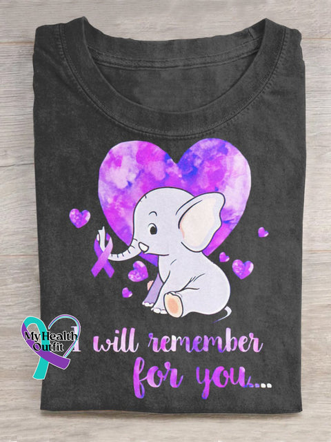 I Will Remember For You Black / S