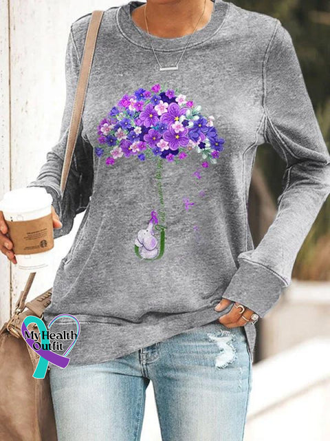 I Will Remember For You Dementia Alzheimer’s Disease Awareness Graphic Printed Women’s Casual