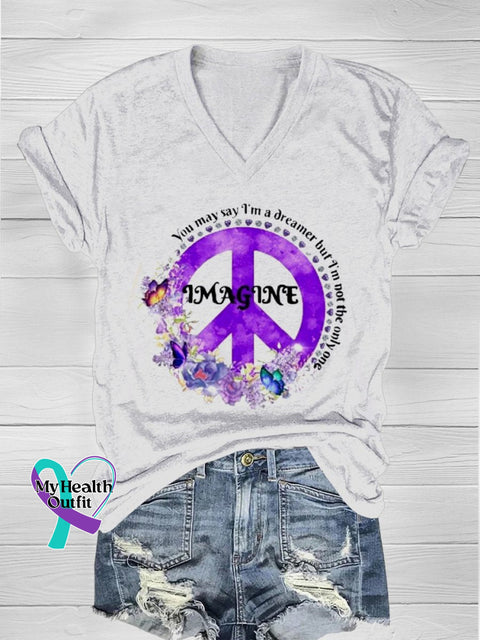 Imagine Casual T-Shirt White / S