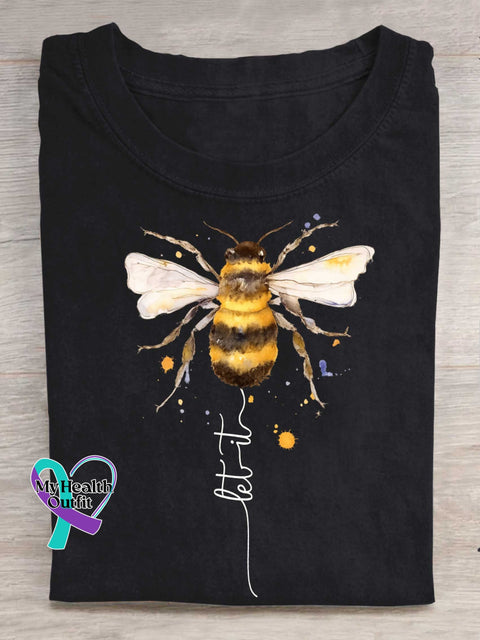 Let It Bee T-shirt Black / S