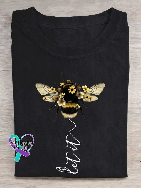 Let It Bee T-shirt Black / S