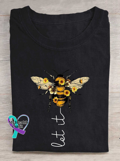 Let It Bee T-shirt Black / S