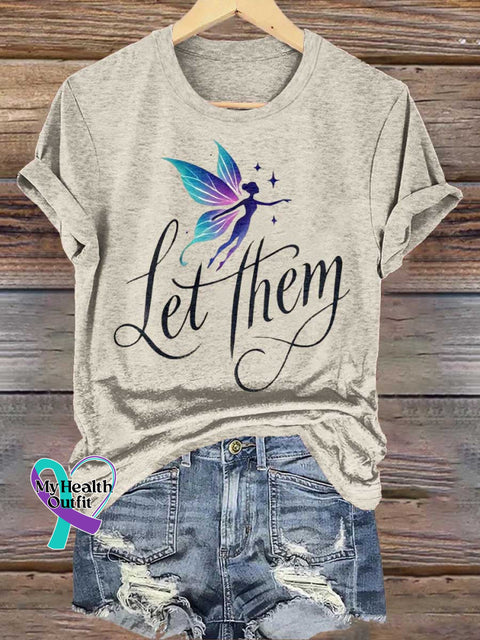 Let Them T-shirt Sand / S