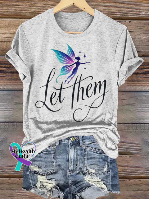 Let Them T-shirt White / S