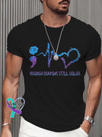 Men’s Broken Crayons Still Color Mental Health Matters Awareness T-Shirt Black / S