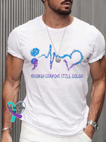 Men’s Broken Crayons Still Color Mental Health Matters Awareness T-Shirt White / S