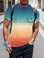 Men’s Dear Person Behind Me Art Pattern Print Casual T-Shirt