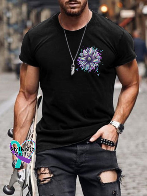 Men’s It’s Okay If The Only Thing You Can Do Today Is Breathe Print T-Shirt