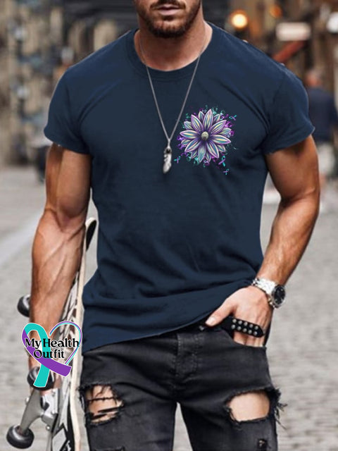 Men’s It’s Okay If The Only Thing You Can Do Today Is Breathe Print T-Shirt