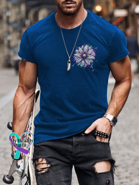 Men’s It’s Okay If The Only Thing You Can Do Today Is Breathe Print T-Shirt