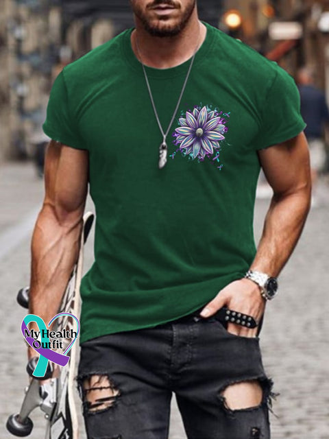 Men’s It’s Okay If The Only Thing You Can Do Today Is Breathe Print T-Shirt