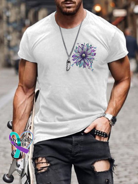 Men’s It’s Okay If The Only Thing You Can Do Today Is Breathe Print T-Shirt