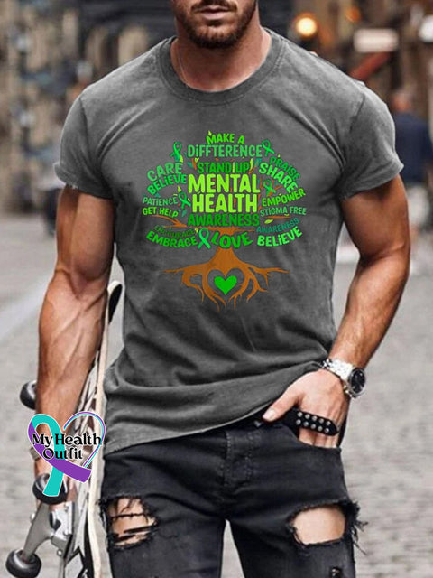 Men’s Make A Diffterence Stand Up Love Care Believe Patience Get Help Praise Share Empower Stigma