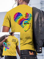 Men’s Mental Health Matters You Matter Don’t Let Your Story End T-Shirt Yellow / S