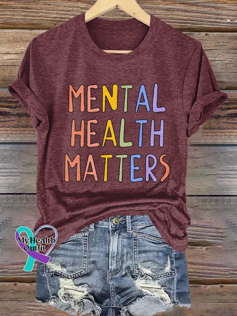 MENTAL HEALTH MATTERS T-shirt