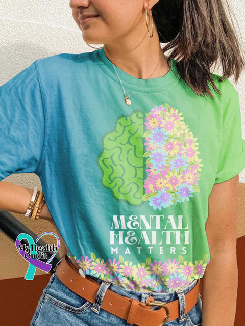 MENTAL HEALTH MATTERS T-shirt Multicolor / S